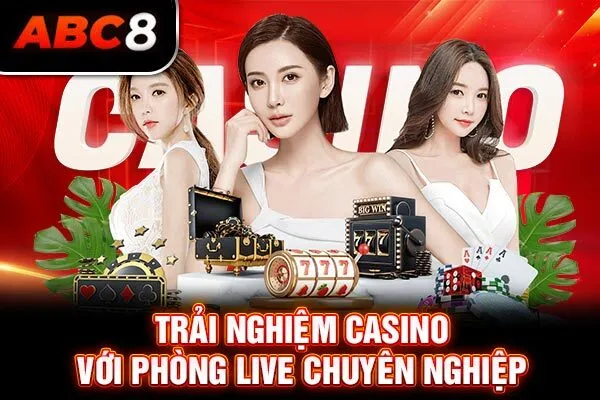 Trải nghiệm casino với phòng live chuyên nghiệp Trải nghiệm casino với phòng live chuyên nghiệp